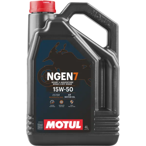 Масло MOTUL NGEN 7 4T 15W50 4L Масло MOTUL NGEN 7 4T 15W50 4L