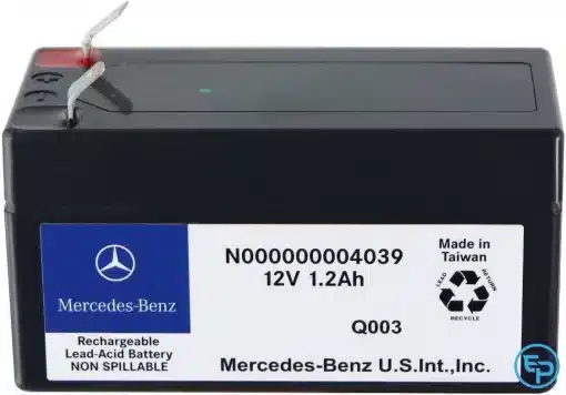 Оригинален помощен акумулатор OE MERCEDES N000000 004039 Оригинален помощен акумулатор OE MERCEDES N000000 004039