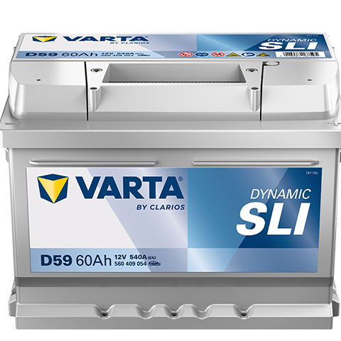 Акумулатор_VARTA_DYNAMIC_SLI_560409054_60Ah_540A_R+ Акумулатор VARTA DYNAMIC SLI 560409054 60Ah 540A R+ - Image 1