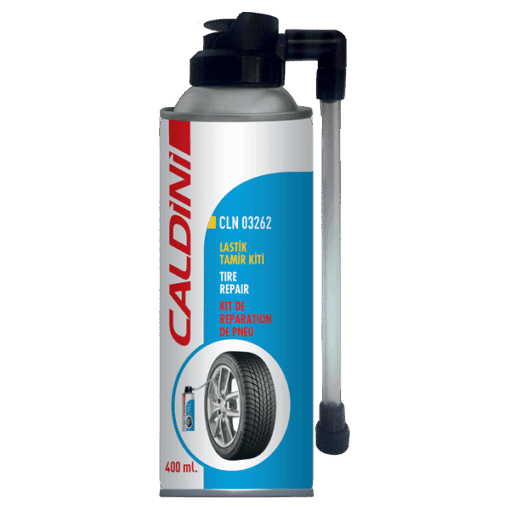 Спрей за възстановяване и поправяне на гуми CALDINI TIRE REPAIR 400ml