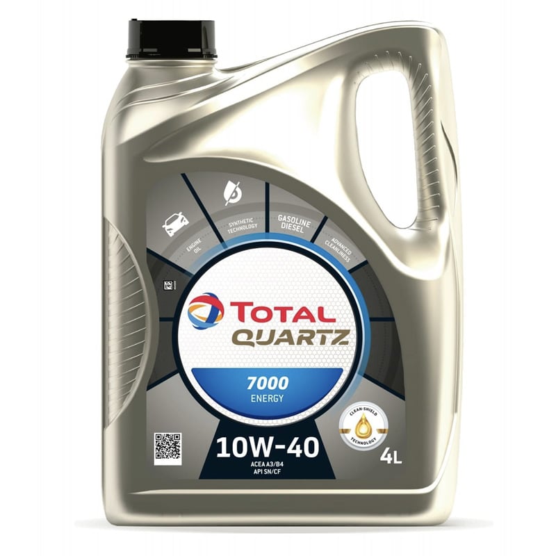 Масло TOTAL Energies QUARTZ 7000 10W40 4L Масло TOTAL Energies QUARTZ 7000 10W40 4L
