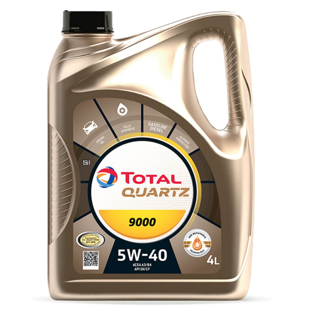 Масло TOTAL Energies QUARTZ 9000 5W40 4L Масло TOTAL Energies QUARTZ 9000 5W40 4L