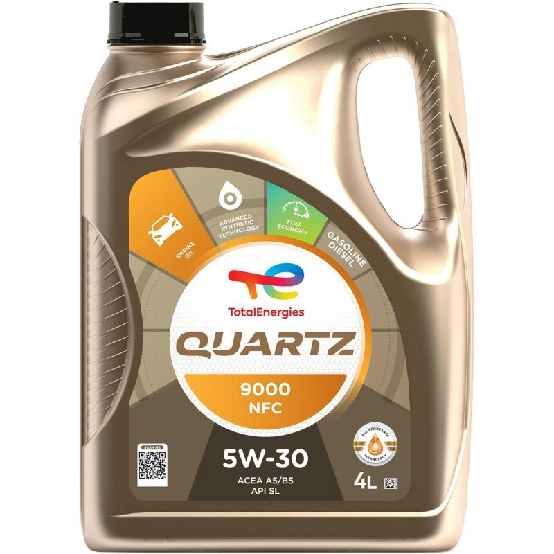 Масло TOTAL Energies QUARTZ 9000 NFC 5W30 4L Масло TOTAL Energies QUARTZ 9000 NFC 5W30 4L