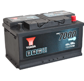 Акумулатор_EFB_YUASA_YBX7110_12V_75AH_730A_R+ Акумулатор EFB YUASA YBX7110 12V 75AH 730A R+ - Image 1