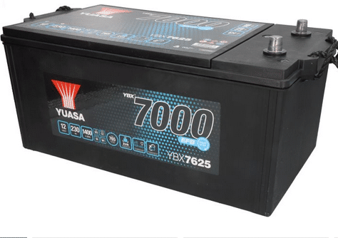 Акумулатор_EFB_YUASA_YBX7625_12V_230AH_1400A Акумулатор EFB YUASA YBX7625 12V 230AH 1400A - Image 1