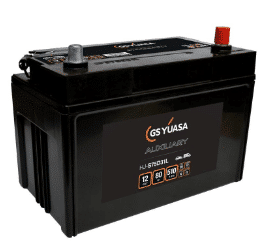 Акумулатор_YUASA_HJ-S75D31L_JIS_AGM_12V_80AH_510A_R+ Акумулатор YUASA HJ-S75D31L JIS AGM 12V 80AH 510A R+ - Image 1