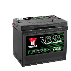 Акумулатор_YUASA_L26-80_12V_80AH_560A_L+ Акумулатор YUASA L26-80 12V 80AH 560A L+ - Image 1