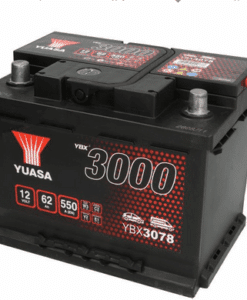 Акумулатор YUASA YBX3078 12V 62AH 550A