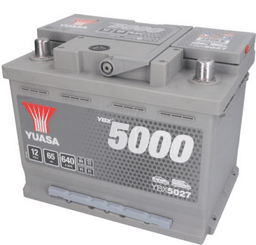 Акумулатор YUASA YBX5027 12V 65AH 640A Акумулатор YUASA YBX5027 12V 65AH 640A