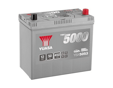 Акумулатор_YUASA_YBX5053_JIS_SMF_12V_50AH_450A_R+ Акумулатор YUASA YBX5053 JIS SMF 12V 50AH 450A R+ - Image 1