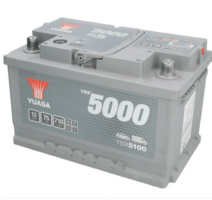 Акумулатор YUASA YBX5100 12V 75AH 710A Акумулатор YUASA YBX5100 12V 75AH 710A