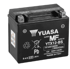 Акумулатор YUASA YTX12-BS 12V 10,5AH 180A L+