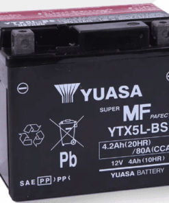 Помощен акумулатор YUASA YTX5L-BS 12V 4.2AH 80A R+