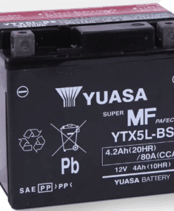 Помощен акумулатор YUASA YTX5L-BS 12V 4.2AH 80A R+